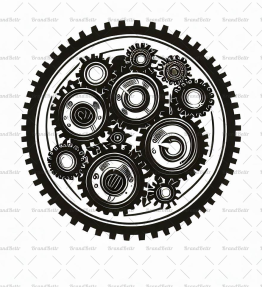 Steampunk Zahnräder